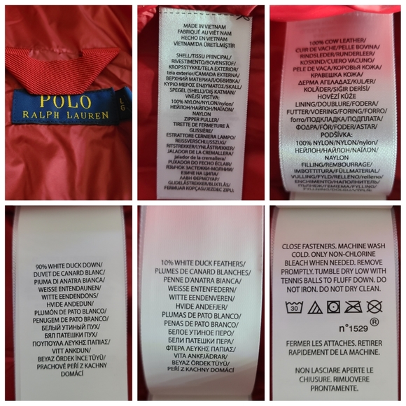 🔴SOLD🔴Polo Ralph Lauren|Packable Puffer Down Jacket, LARGE - Picture 10 of 10